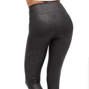 Suede leggings